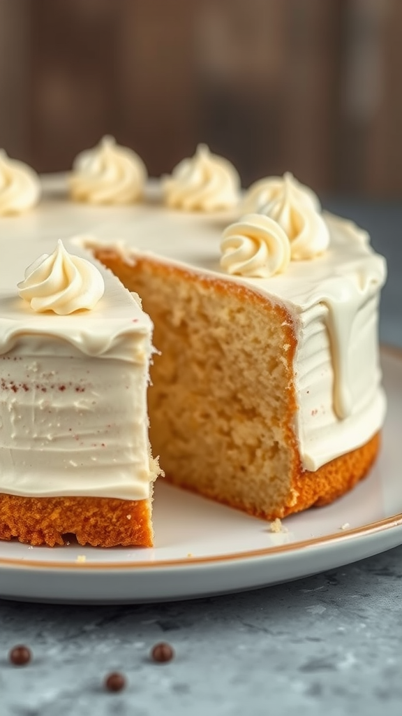 Paleo Vanilla Cake Recipe