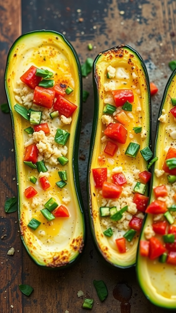 Paleo Zucchini Boats Recipe