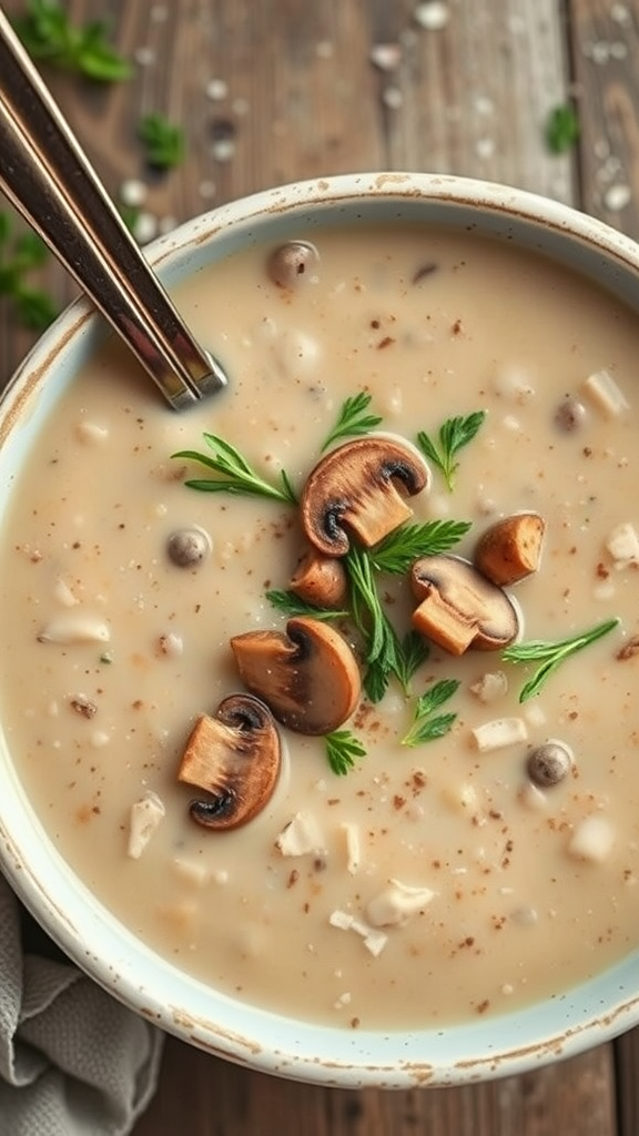 Paleo Cream Of Mushroom Soup Recipe
